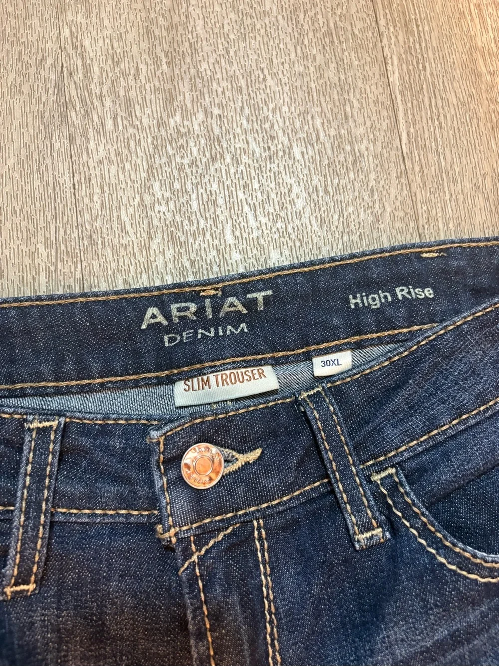 Ariat mens Dark Blue Bootcut Jeans